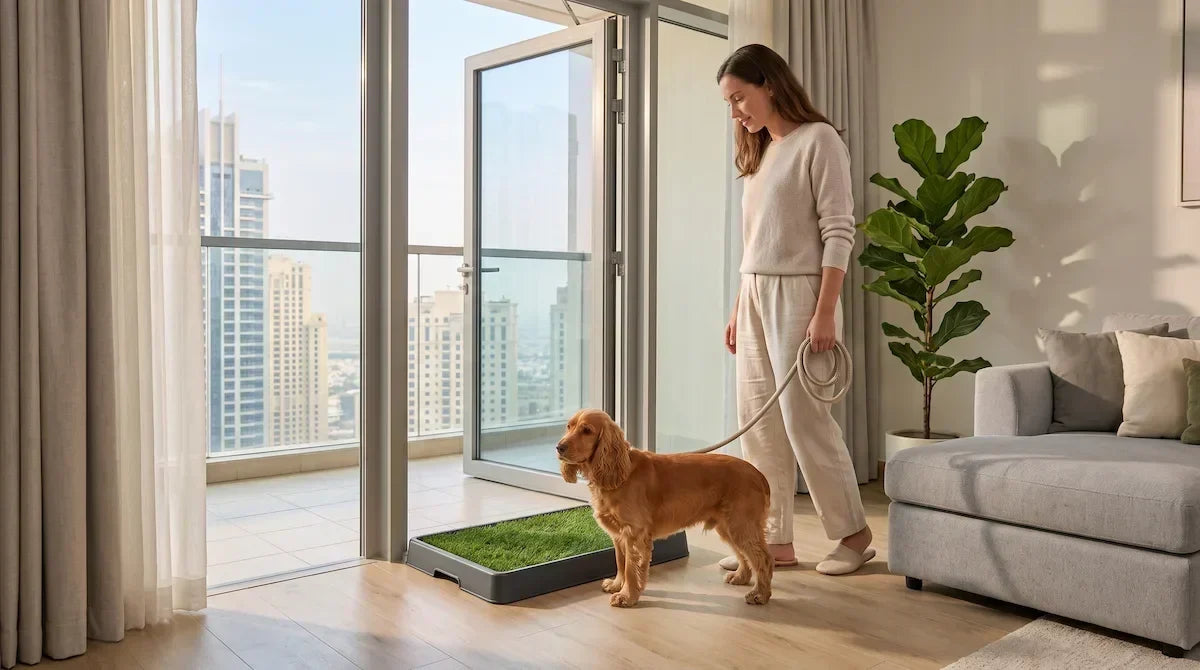 Can My Dog Use an Indoor Grass Toilet and Still Go Outside?