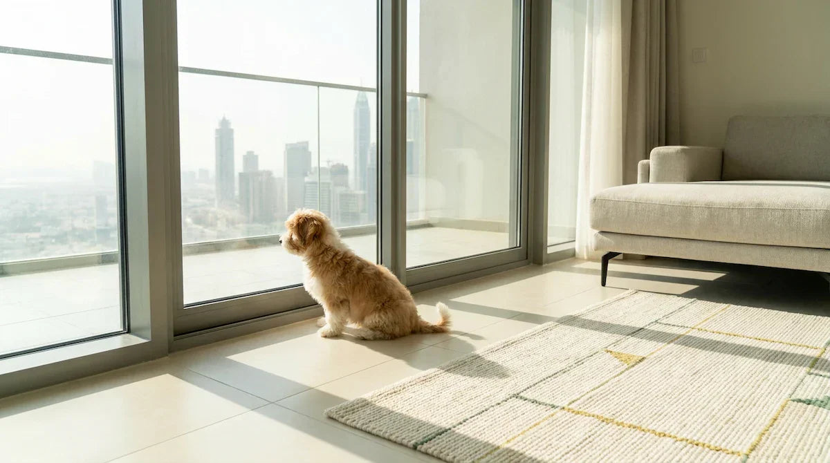 The UAE Apartment Guide to Puppy Potty Training in 45°C Heat