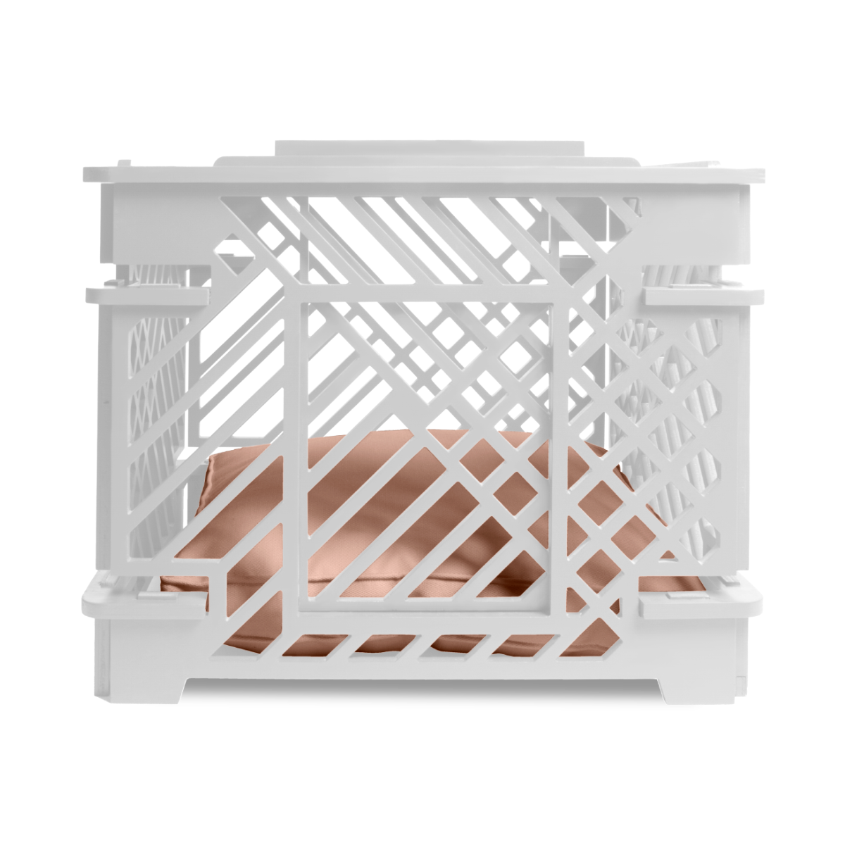 Indoor Dog Kennel Geometric Cut - Paws On Pause