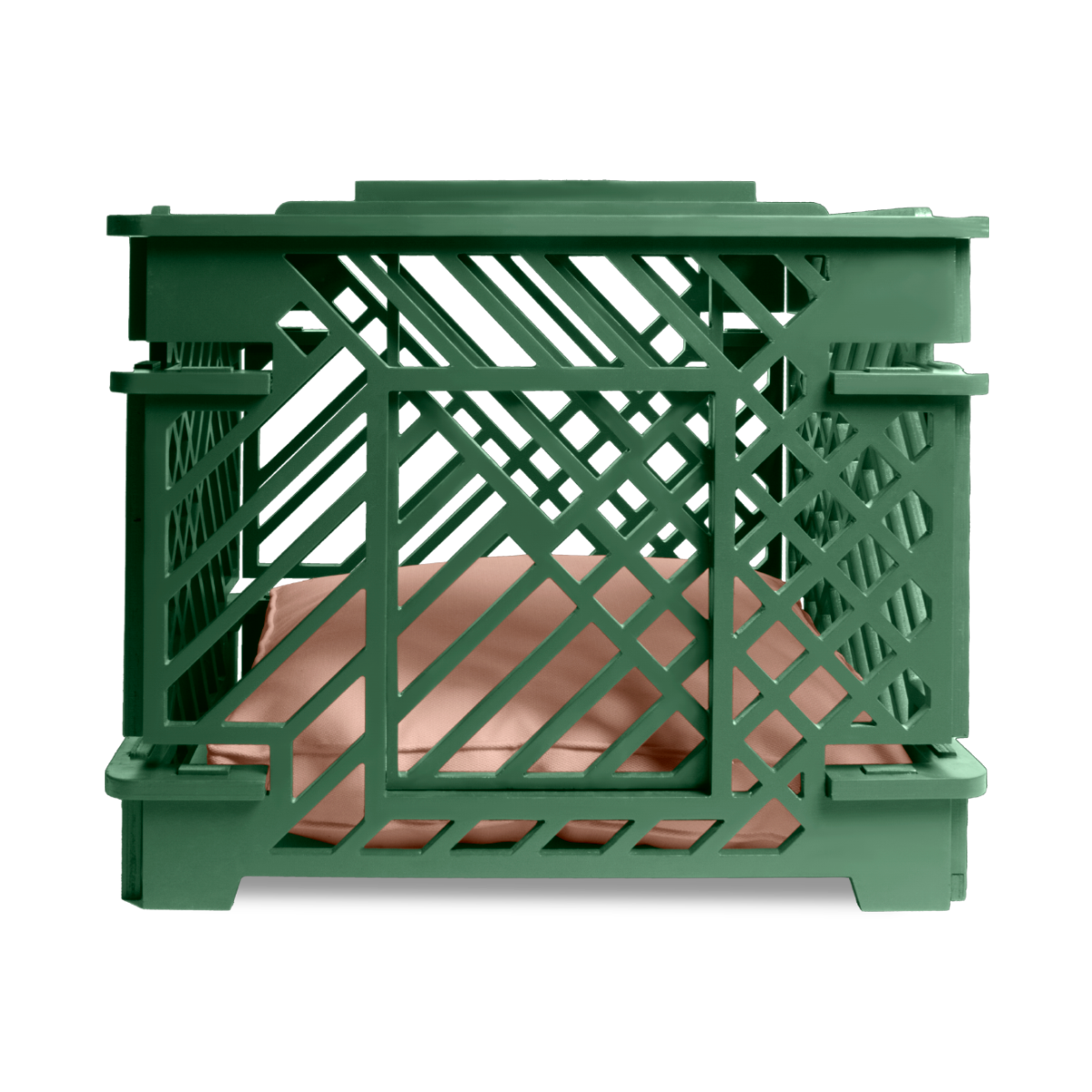 Indoor Dog Kennel Geometric Cut - Paws On Pause