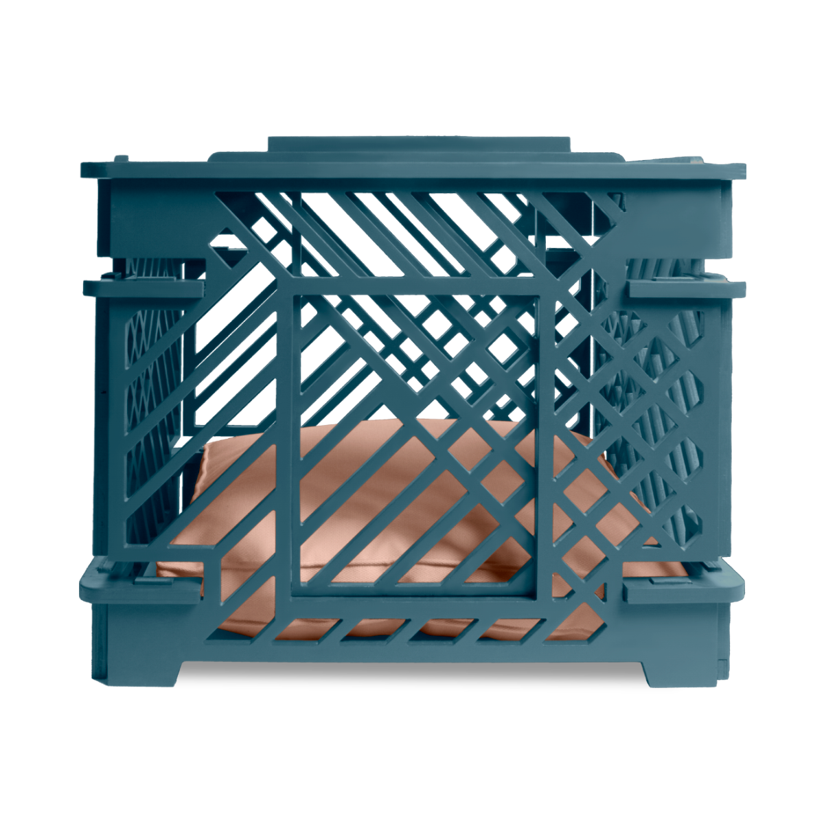 Indoor Dog Kennel Geometric Cut - Paws On Pause