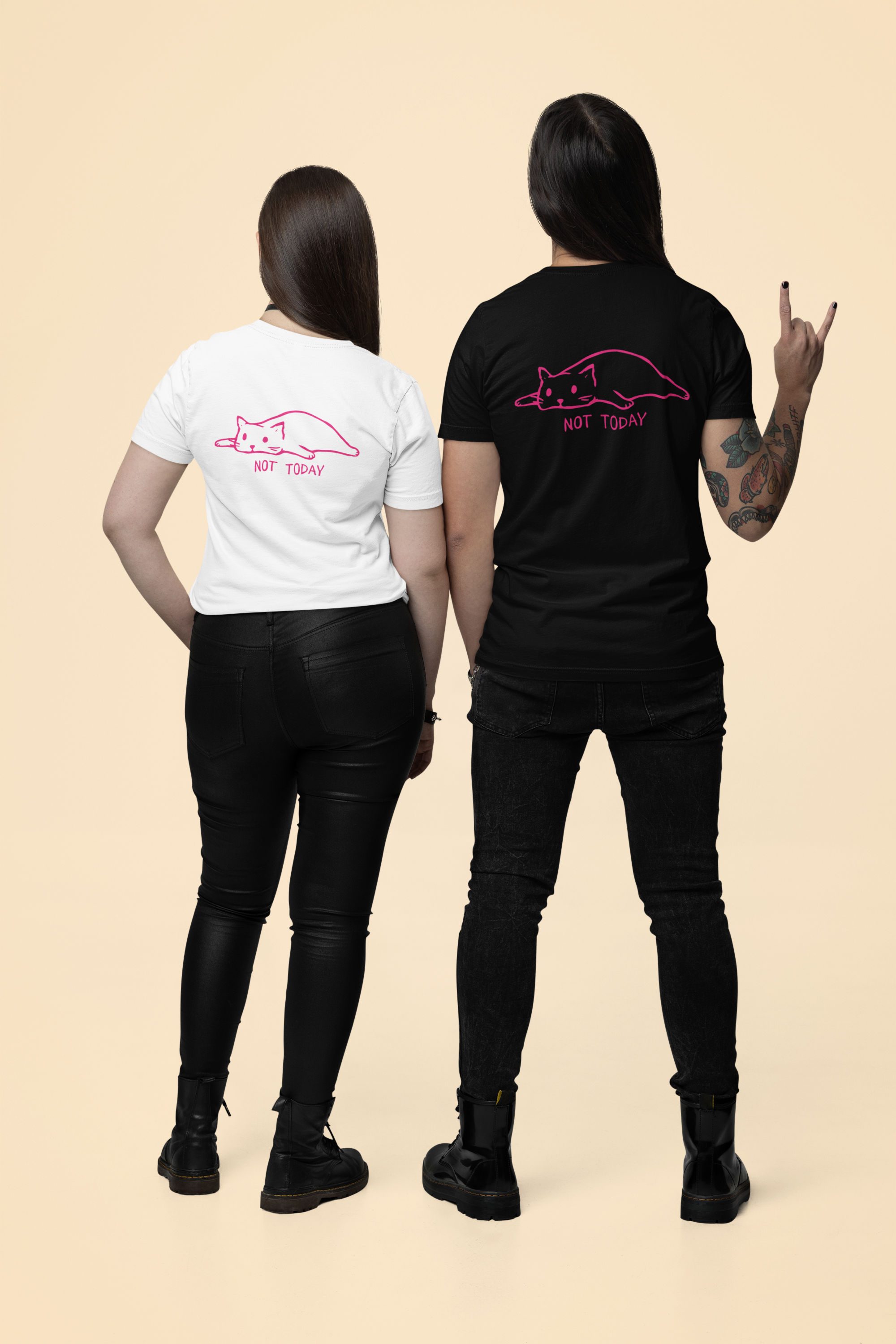 Not Today Cat T-Shirt – Lazy Cat Mood