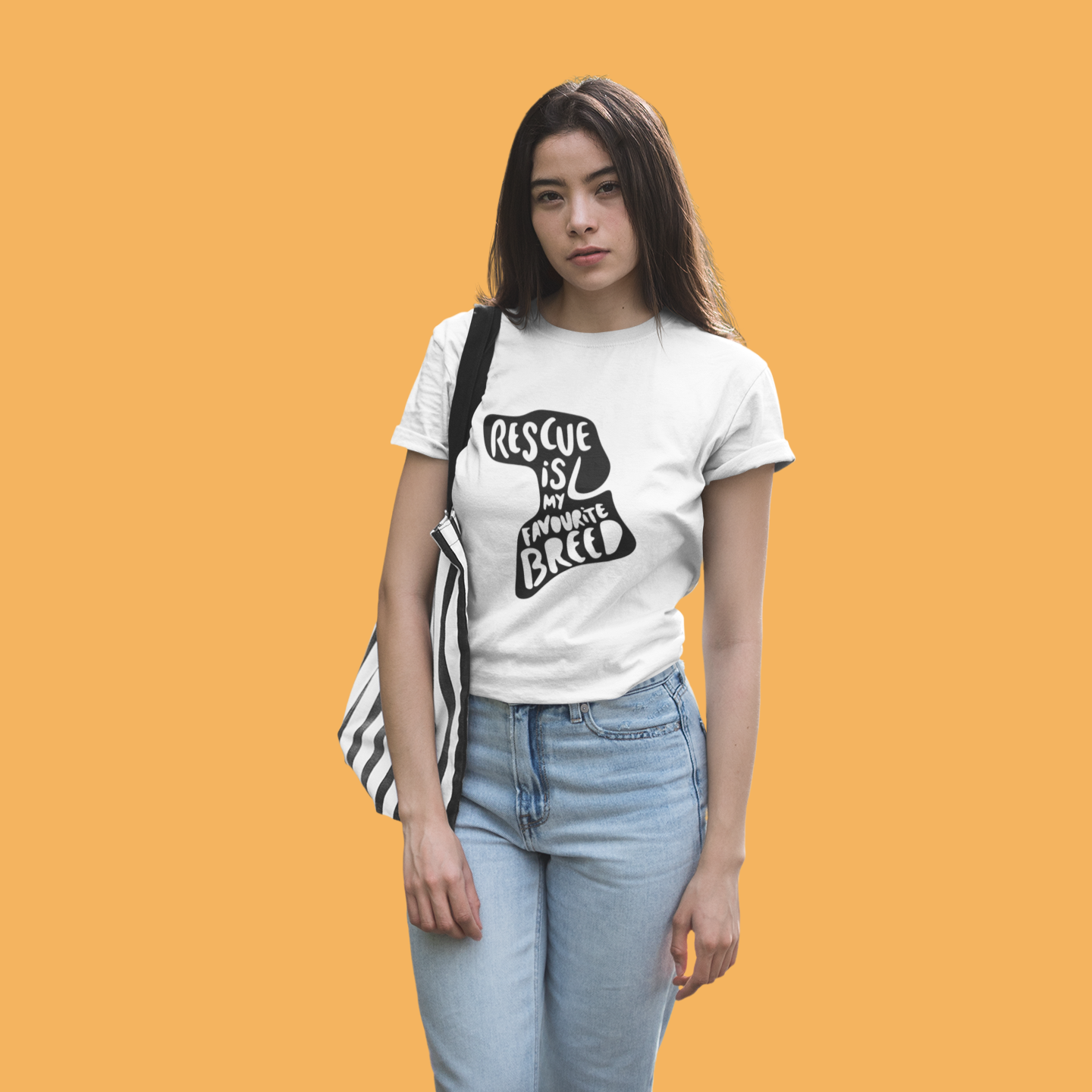 Rescue Is My Favourite Breed Dog T-Shirt – Adopt Don’t Shop
