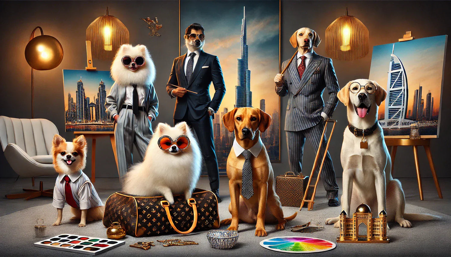 If Dubai Dogs Had Jobs, Here’s What They’d Be